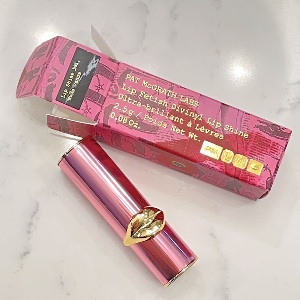 💄 Pat McGrath Lip Fetish Divinyl Shine Nude Venus